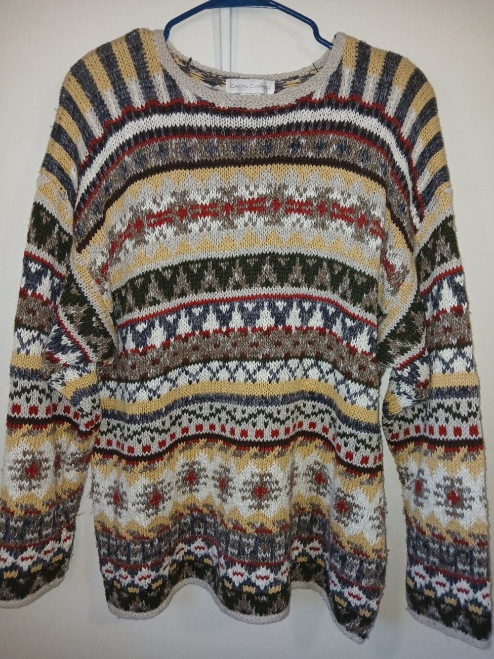VTG Casual Corner Pullover Sweater XL